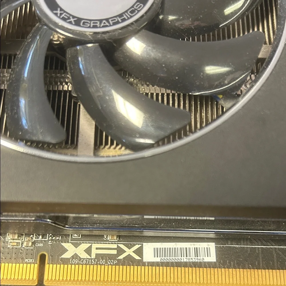 XFX Dual-Fan Black Graphics Card